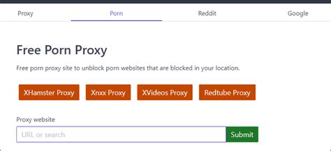 unblocked porn proxy|Porn Proxy